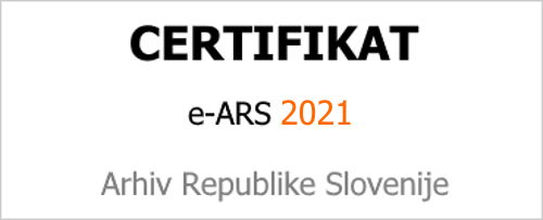 Podaljšanje certifikacije Arhiva RS
